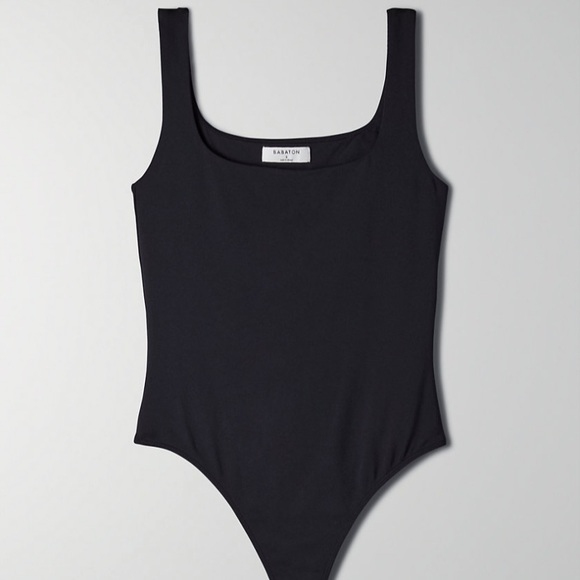 Babaton square neck contour body suit - Picture 1 of 6